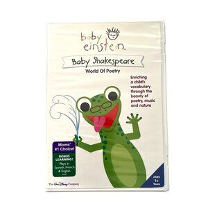 Baby Einstein Baby Shakespeare World Of Poetry 2003 DVD Educational New Sealed